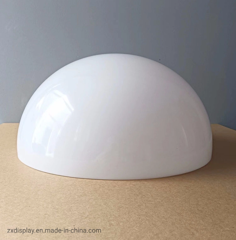 Atacado de Dome de Acrílico Branco, Hemisfério de Plástico PMMA de 4 a 60cm de Diâmetro.