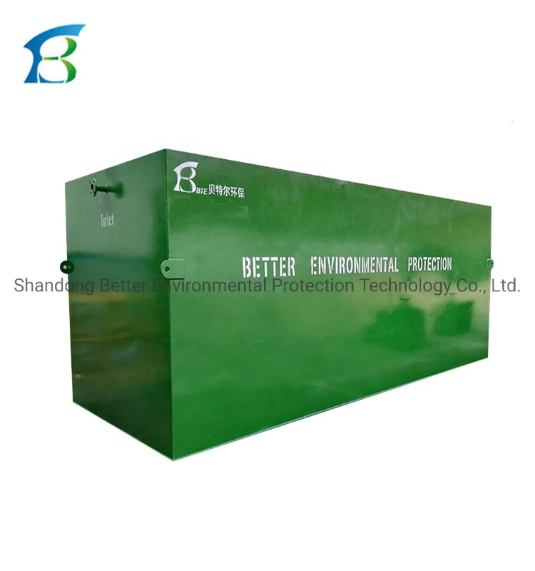 High-Efficient Sewage Treatment Plant for Wastewater Organic Pollutants Removal