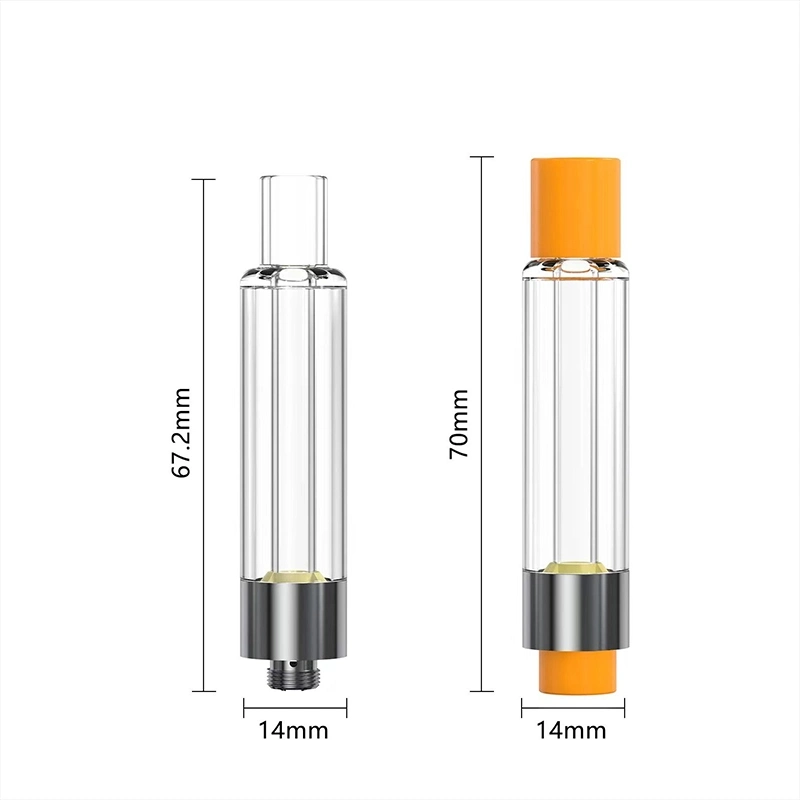 Jubilance 1ml de pluma de cerámica de cartucho de 510 hilos de vidrio de embalaje completo de la HHC atomizador