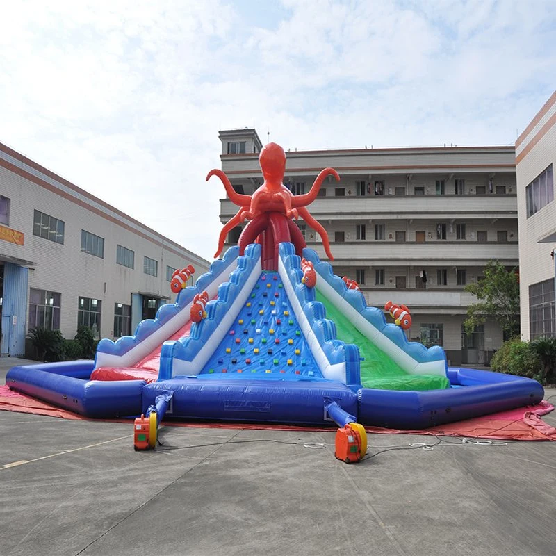 Octopus Water Park Inflatable Amusement Game (AQ01733)