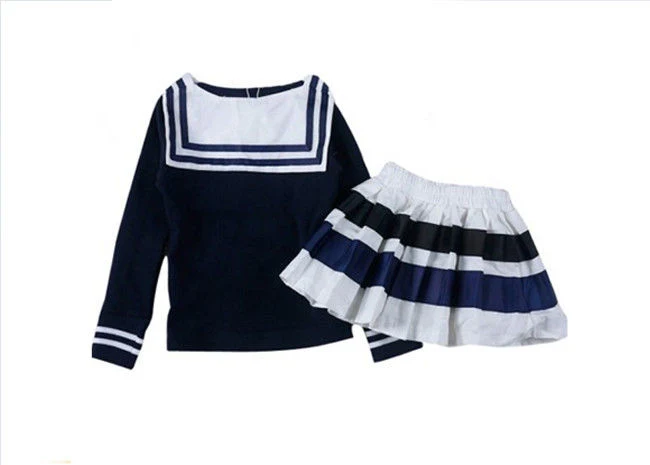 Custom Girls School Cotton Skirt