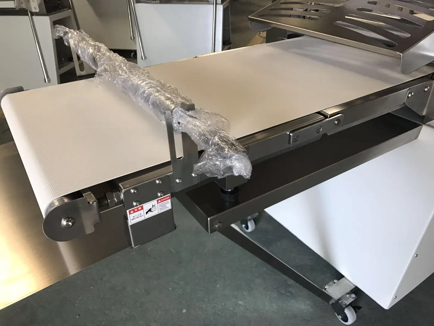 Massa semiautomático laminador para panificação Sheeter massa para pão