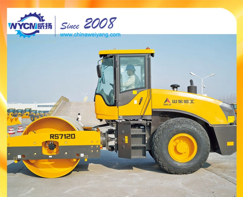 Sdlg Fully Hydraulic Single Drum Vibratory Wheel Roller RS7120