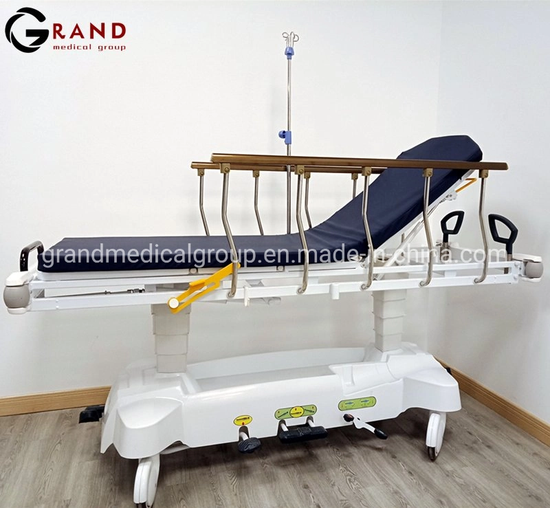 Hot Sale Medical Device Hydraulic Patient Transfer Hospital Stretcher Bed, Medical Transportation Stretcher B-3y China Famous Brand Produced Hospital Equipment