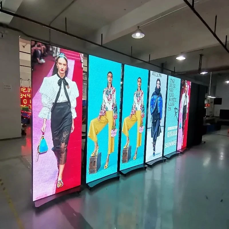 P2.5 Floor Standing Vertical Interactive Digital Signage LCD TV LED Screen for Advertising