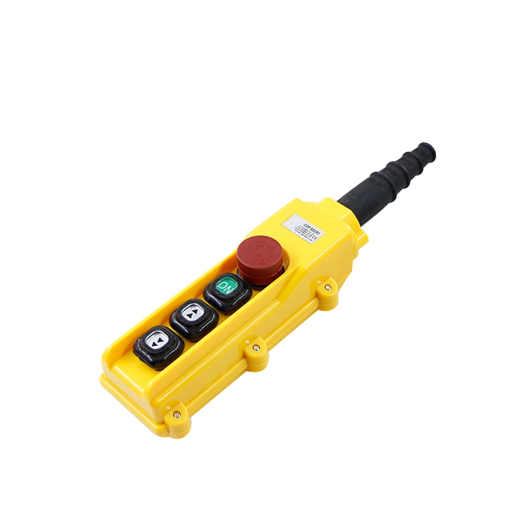 Cop Double Speed Rain Proof Crane Button Switch Suspension Control Station