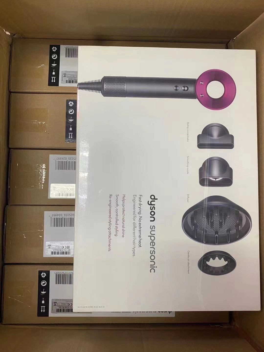 Original para el secador de pelo Dyson Supersonic HD03 Productos de cosmética Electrodomésticos Cuidado del cabello