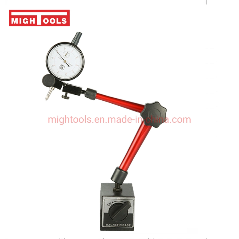 Soporte flexible para indicador de dial base magnética