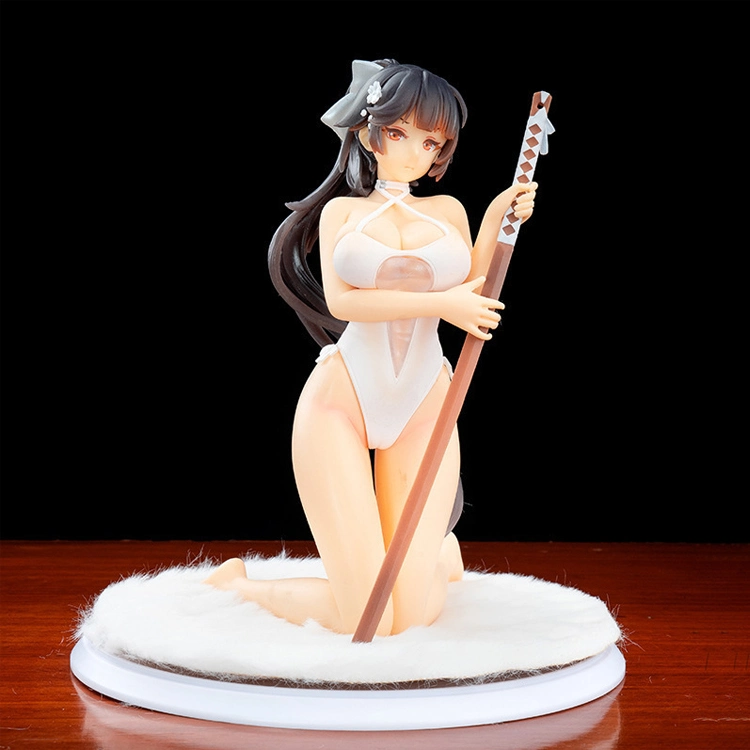 OEM Japanese 5inch Swimwear Lady Model Sexy Anime Figure Custom Decoration Toys