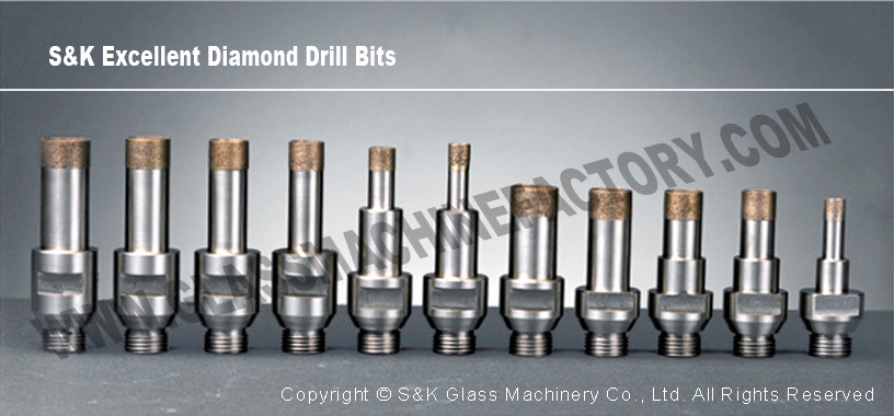 Sanken Glass CE Diamond Driller Bit Glass Driller Tools