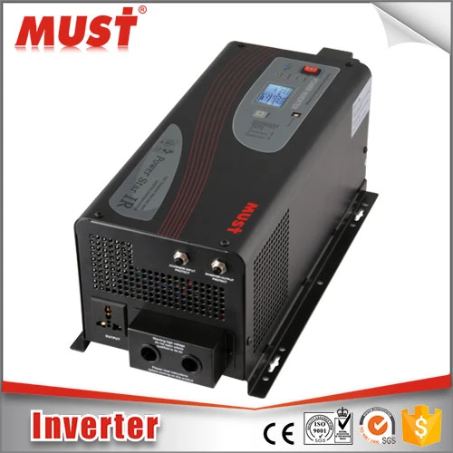 Venta caliente 1000W a 12kw de potencia Transformador de cobre incorporada inversor