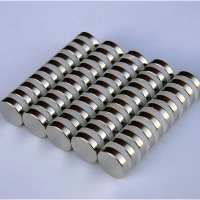 Super Strong Neodymium Cylinder Nickel Coating