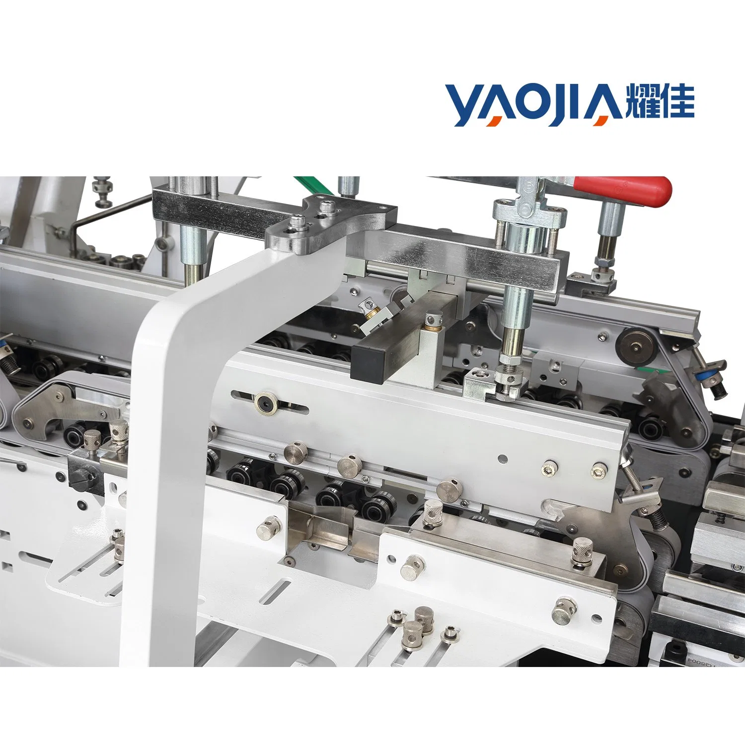 Automatic High-Speed Folder Gluer Yaojia Pallets Small Box Making Machine