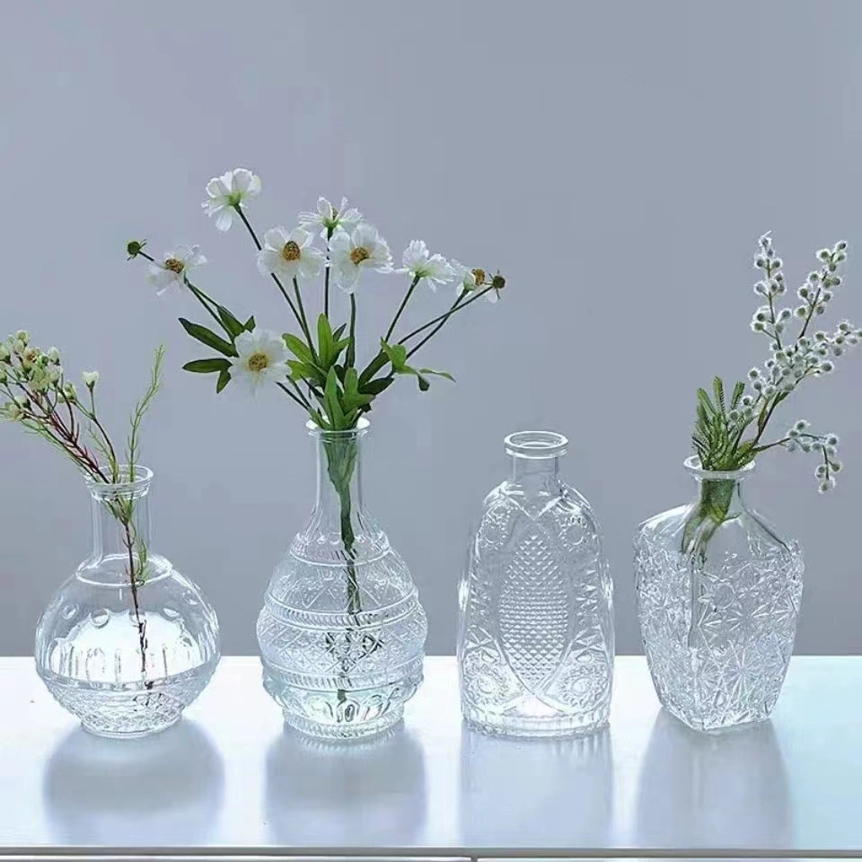 Wholesale/Supplier Customize Crystal Glass Flower Vase for Home and Wedding Decoration