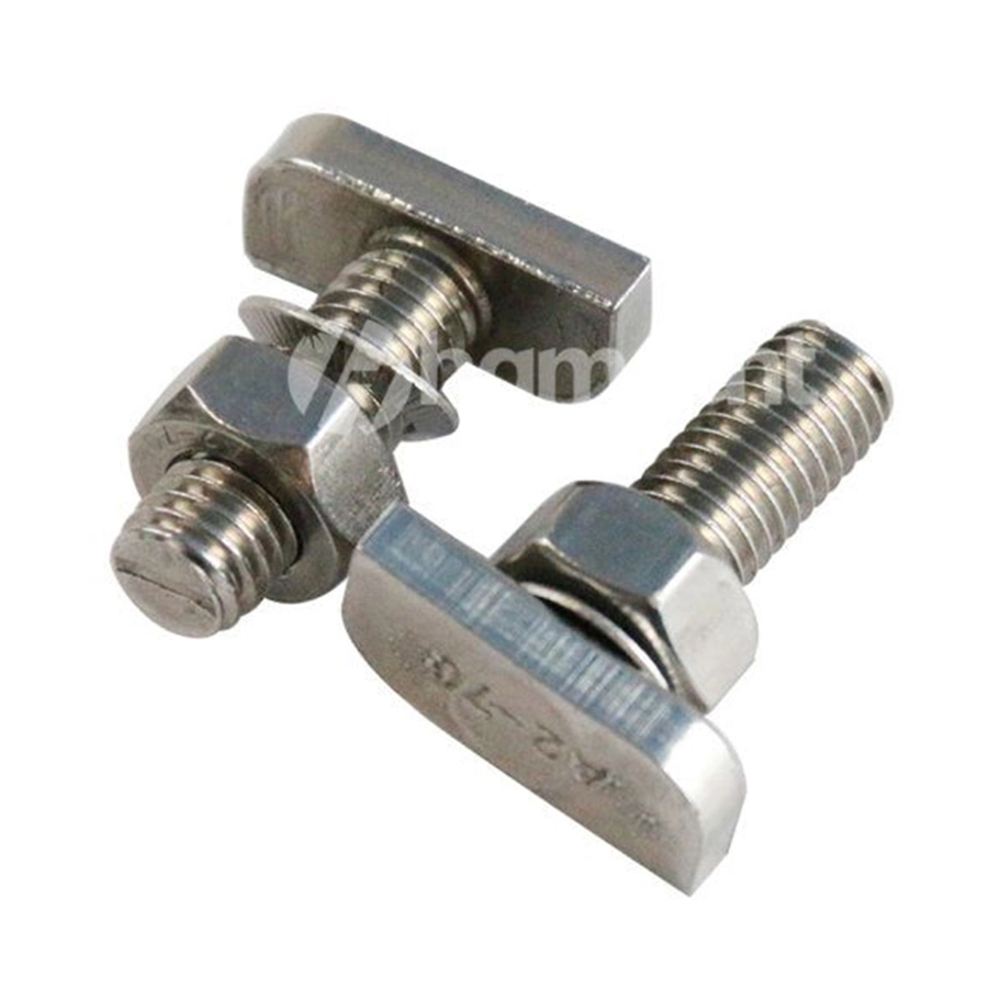 Stainless Steel Solar T Bolt Screw Square Head for Tin Roofing