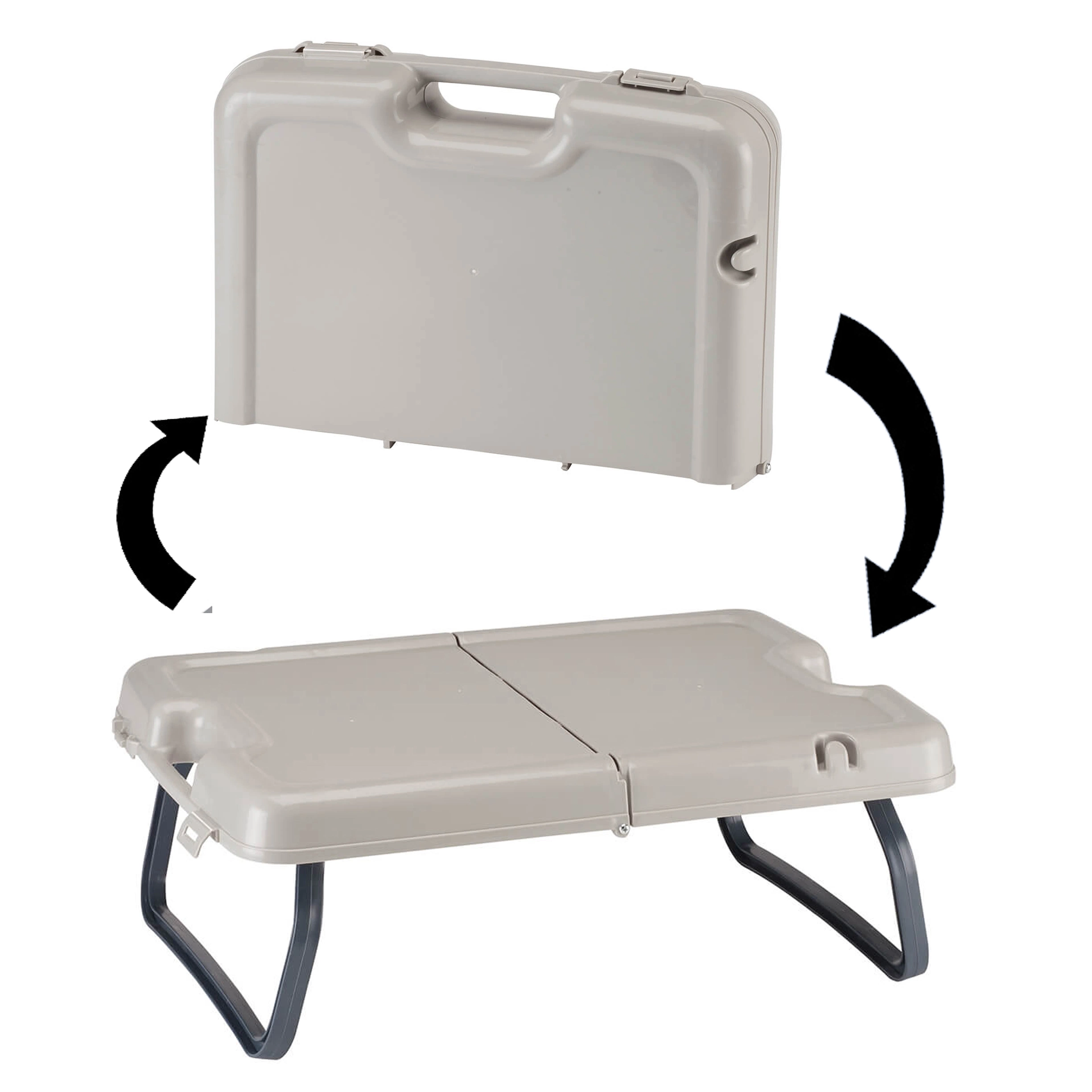 Folding Storage Case Folding Table for Camping and Picnic