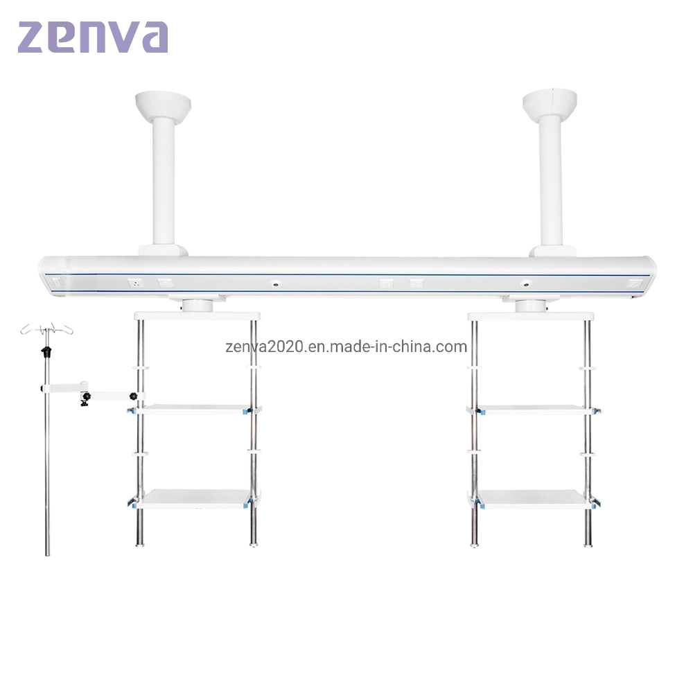 Equipamento hospitalar UTI médica teto tipo ponte pendente