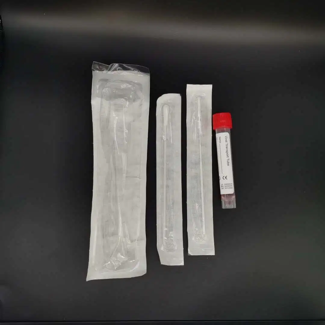 Medical Supplier Viral Transport Tube Vtm Tube Oropharyngeal Flocked Swab