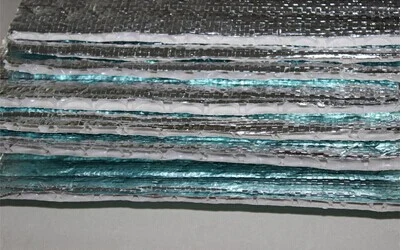 High quality/High cost performance  Heat Insulation Aluminum Foil Bubble Woven Fabric Insulation Reflective Foil Insulation Material