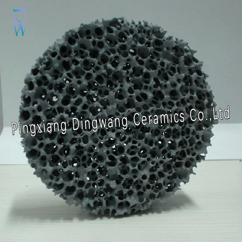 Silicon Carbide (SiC) Foam Filters for Molten Metal Filtration