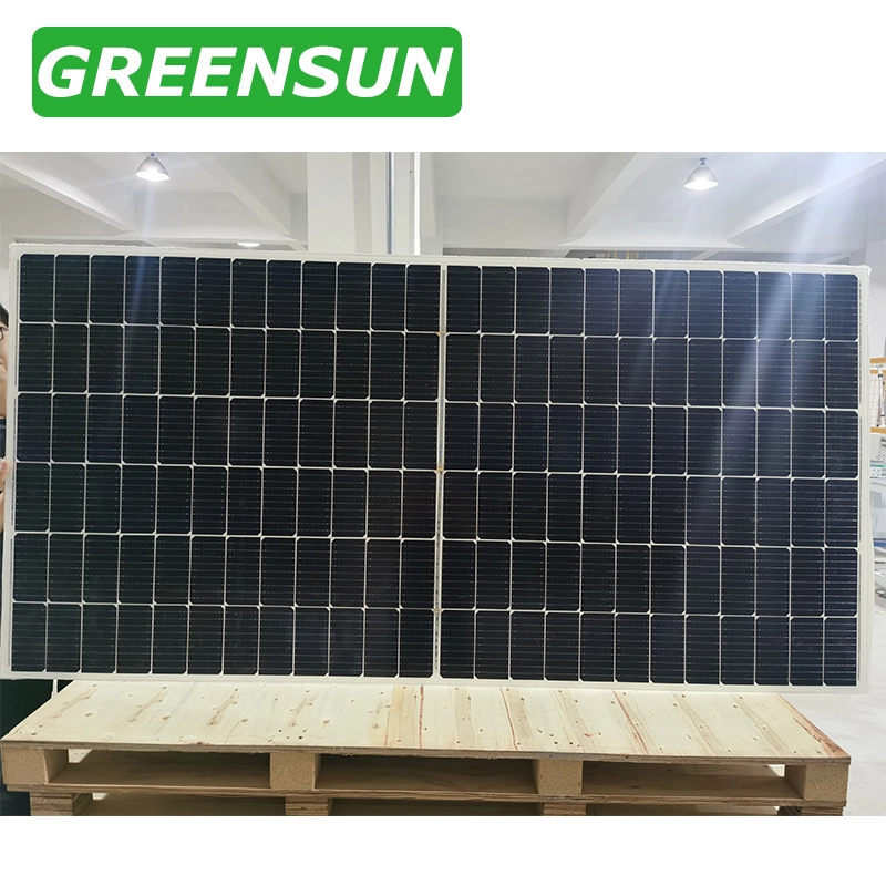 Uso doméstico e industrial y comercial Marca Nueva CE/ISO/Inmetro/TUV/UL 440W 450W 460W 500W 600W 700W Módulos Mono Monocristalinos Panel Solar