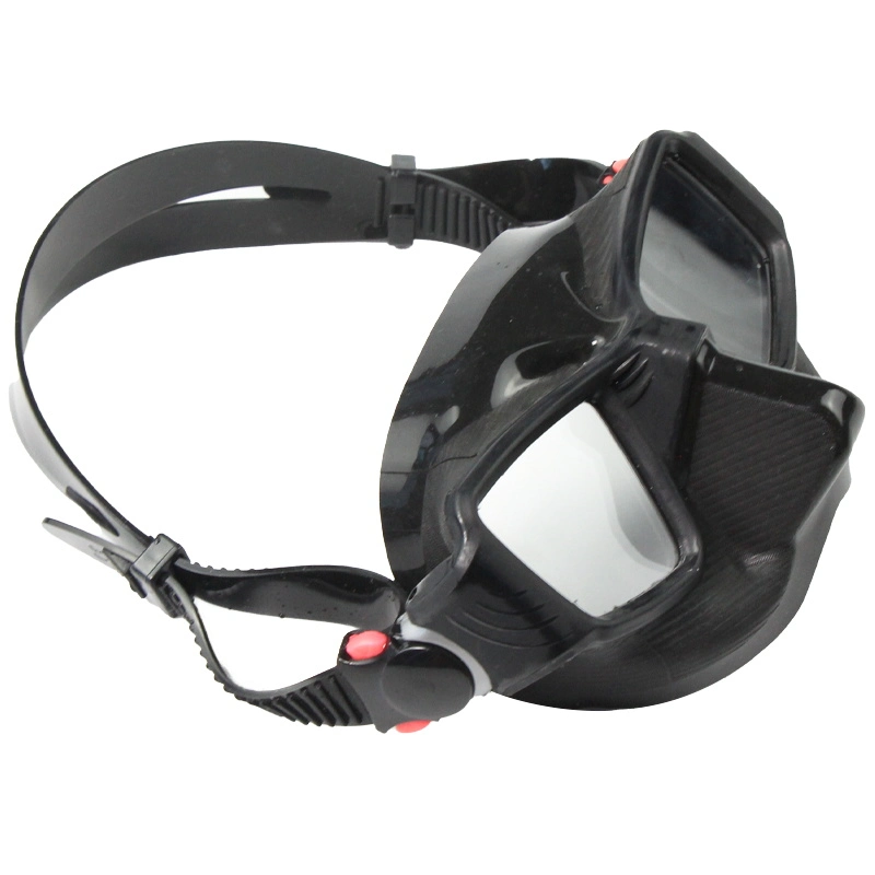 Top Quality Low Volume Silicone Spearfishing Diving Snorkeling Goggles Anti-Fog Free Dive Freediving Mask