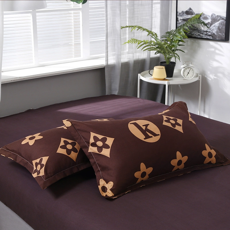 Cheap Price Soft Brushed Microfiber Cotton Feel Printed Bedroom Set Home Textile