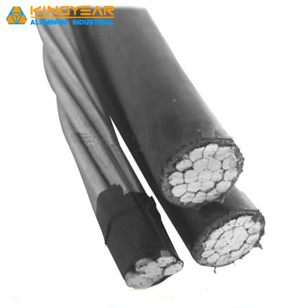 11kv 3X50mm2 ABC Cable Two Core 10mm