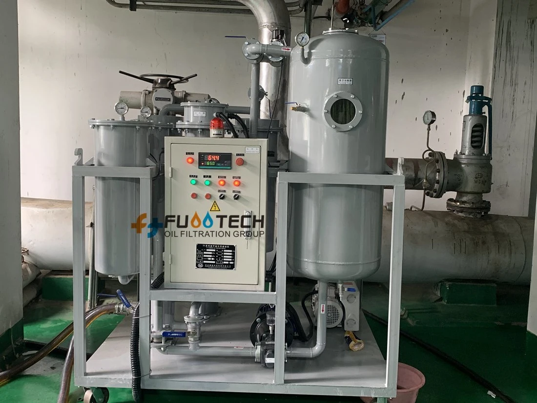 Fty-100 CE Approval Polluted Oil Water Separator Turbine Oil Purification Machine for Power Generation