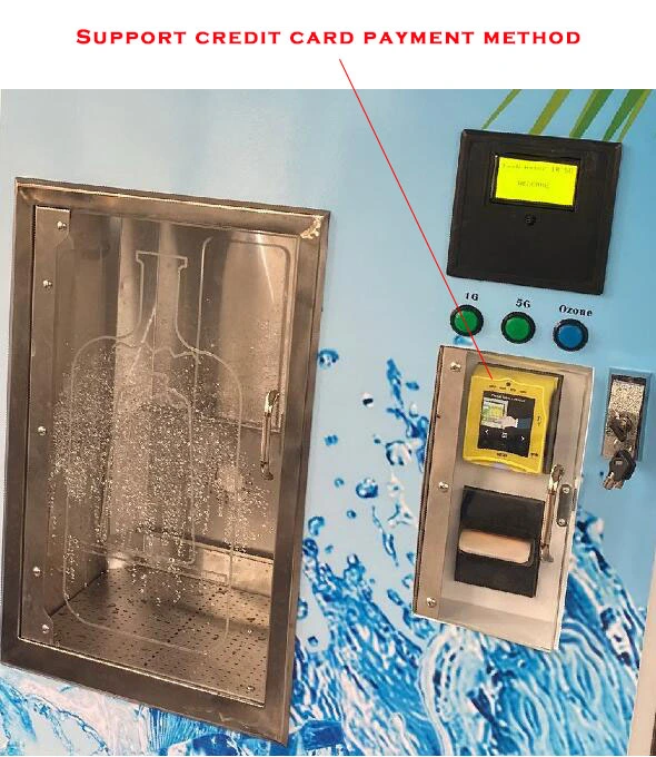 OEM Pure Fresh RO Filter Reverse Osmosis System Customized Water Vending Machine

Machine distributrice d'eau personnalisée avec système d'osmose inverse de filtration RO Pure Fresh OEM