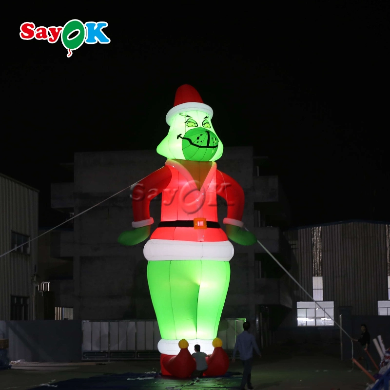 9mh/29.5ft exterior gigante inflables decoración Festival Navidad Grinch