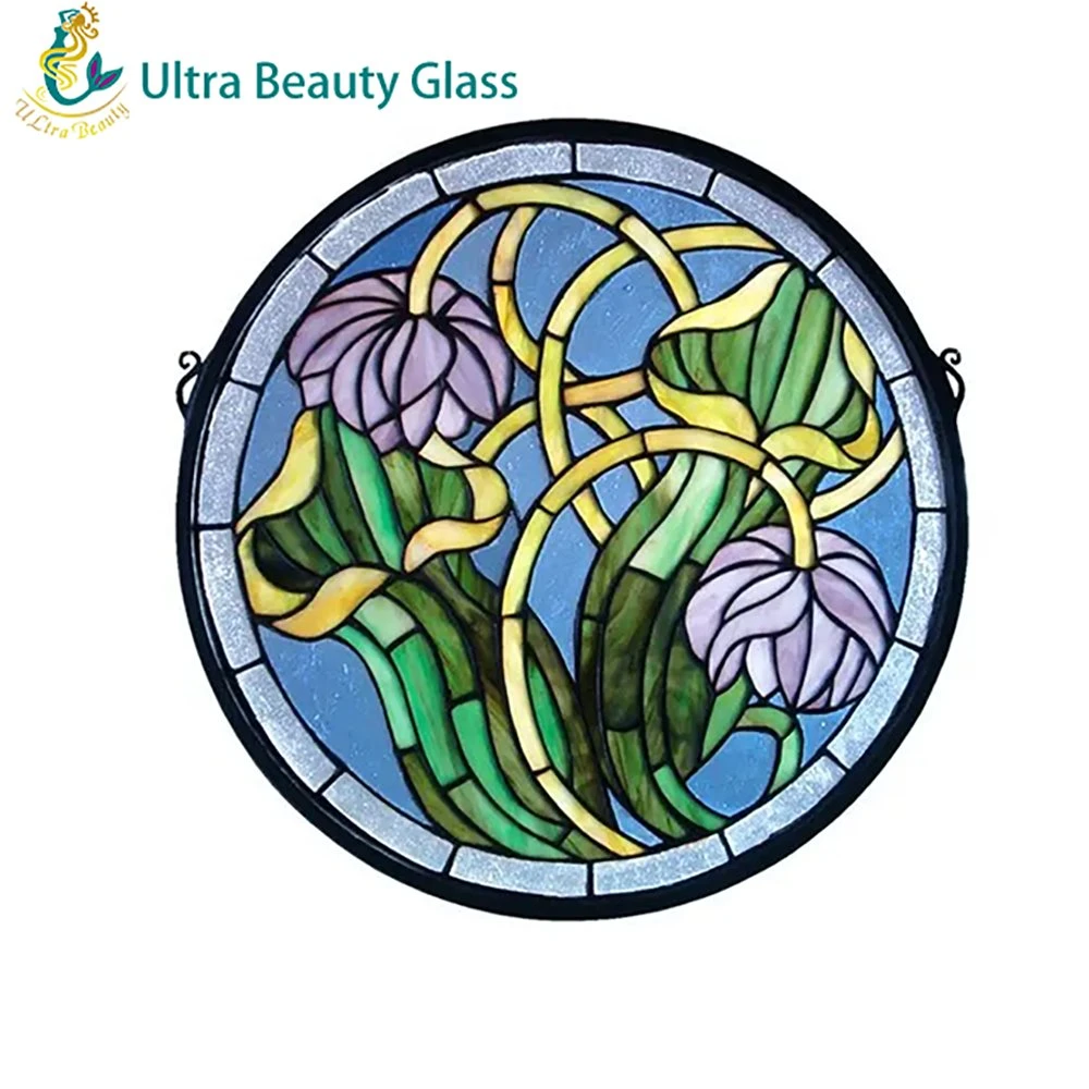 Beautiful Tinted Window Panel/Bedroom Window Decoration/Suncatcher/Birthday Gift/Stained Glass