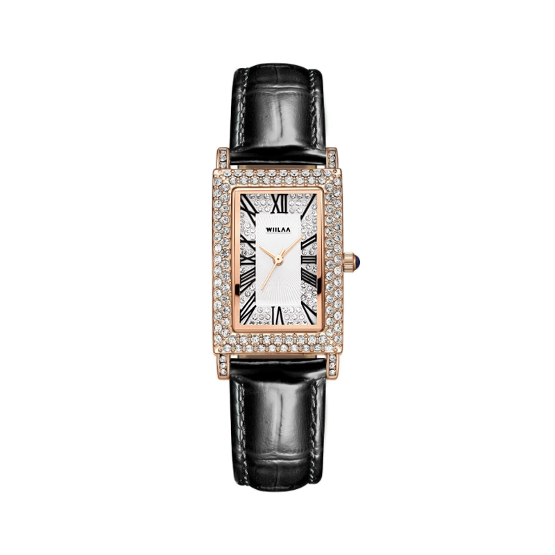 Ladies Small Square Atmosphere Fashion Simple Watch