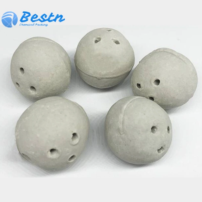 3mm 6mm Alumina Porous Ceramic Ball for Support Media