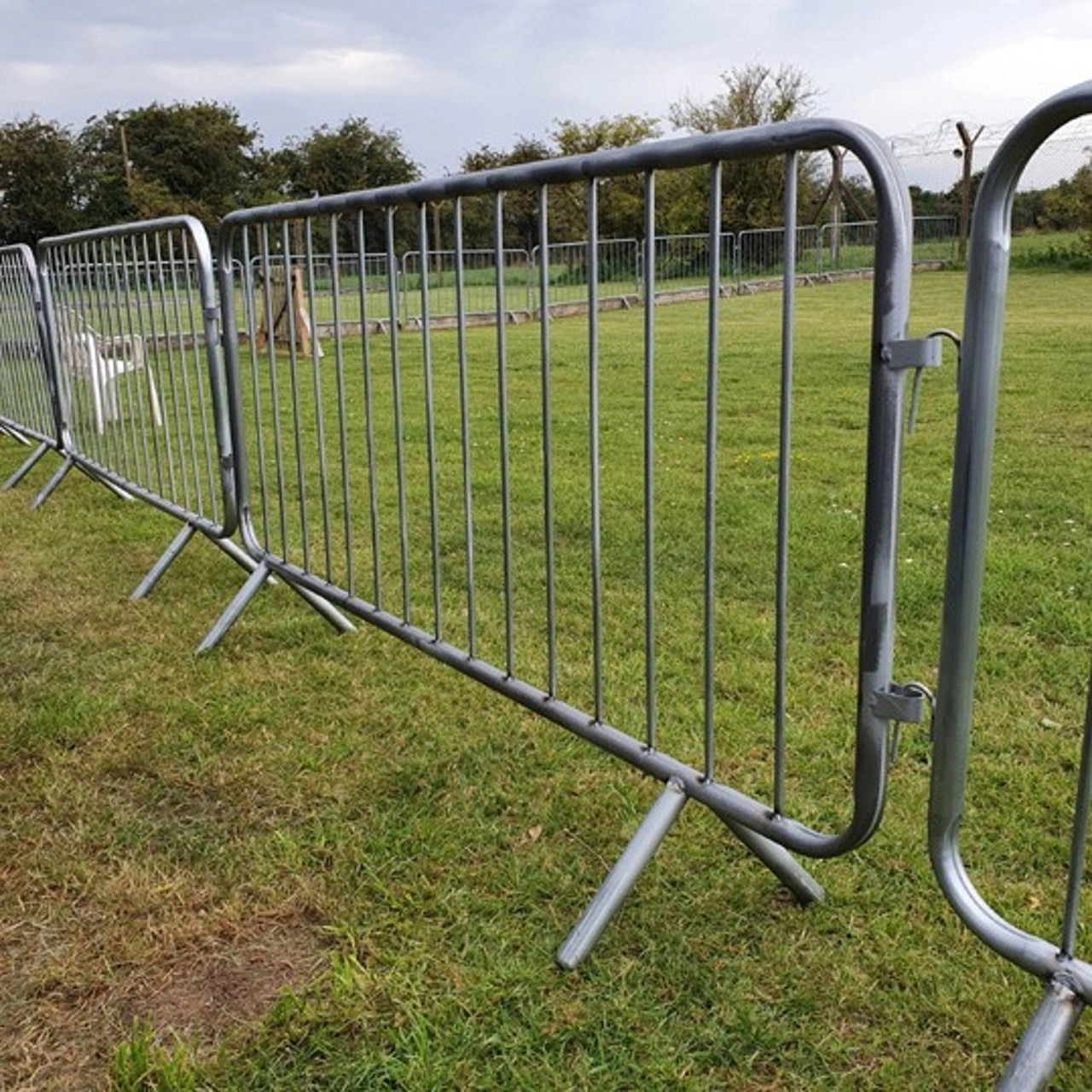 Barrera de Control de multitudes de Metal personalizado / barreras portátiles / temporales Cerca