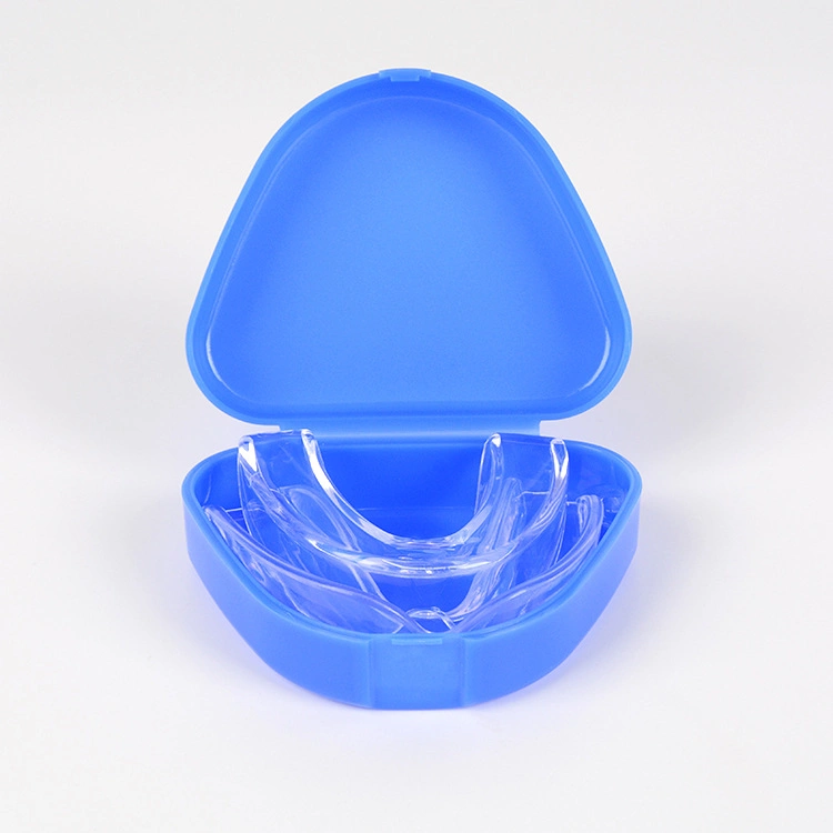 Caja de almacenamiento de dientes de plástico Oralcare retenedor ortodóntico de la boca Guardia Dental Dentadura