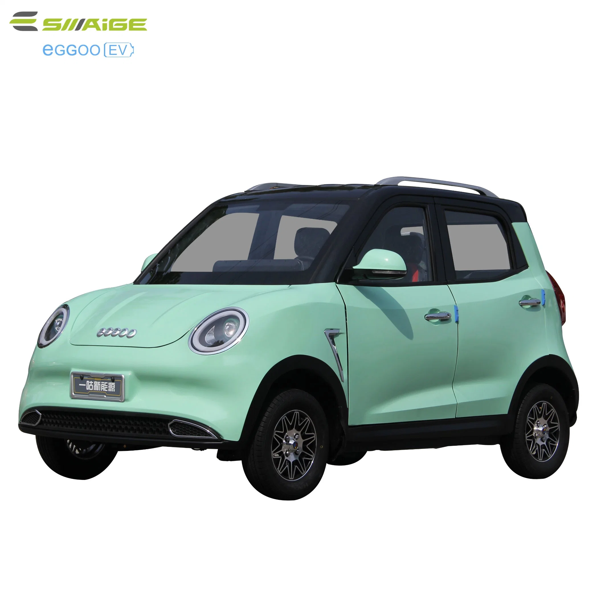 Saige 3000W de lujo a 45 km/h con aire condición y cámara trasera 60V100AH Pantalla de LED Coche eléctrico