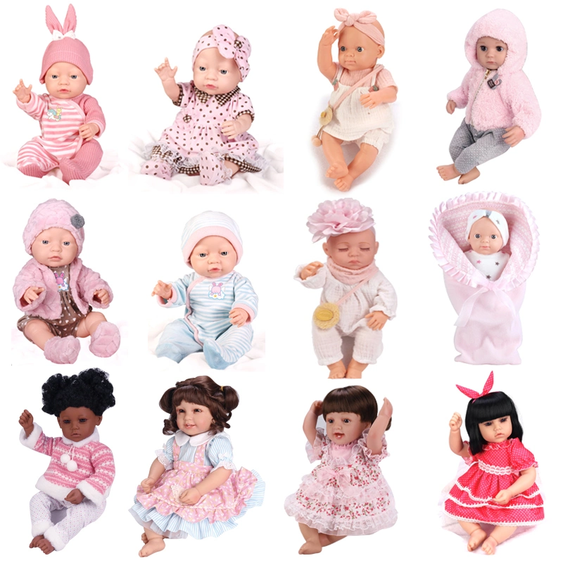 Томоигрушки Shantou Toys Оптовая торговля Детские дети Новорожденные Детские кукла Силиконовые детские куклы Babydoll Set Play House Toys Cute Reborn Детская кукла Girl Toy Baby Doll