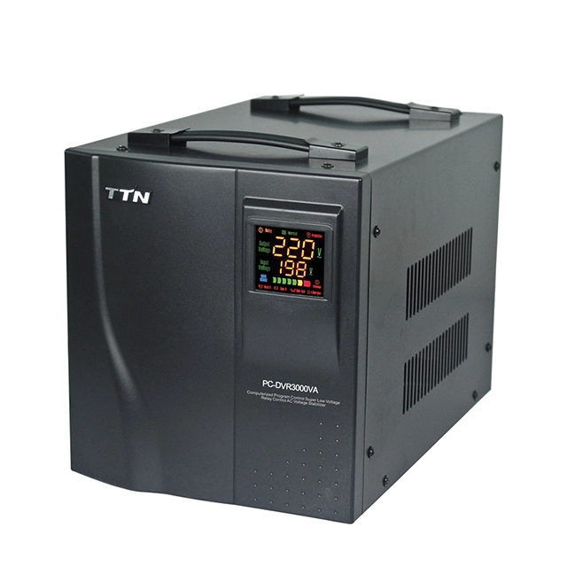 Régulateur de tension automatique TTN 1000 W CA 1 kVA 2 kVA 3 kVA Stabilisateur monophasé pour Chine