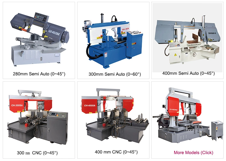 Metall-Bandsäge Maschine Bandsäge Maschine