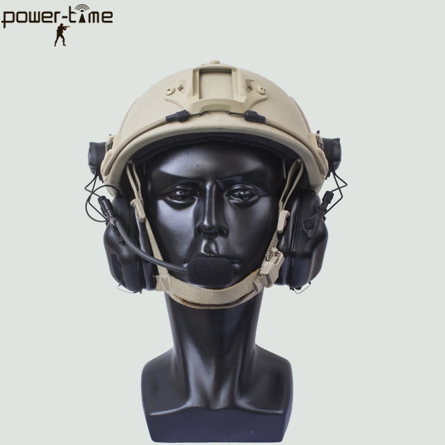 Talk-Through Noise Cancelling Hearing Protection Fast Helmet Headset for Protecting Missioner Hearing Df-3