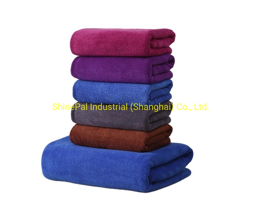 40*40cm Thicken Microfiber Square Cleaning Towel for Car Washing Kitchen Dish Cloth