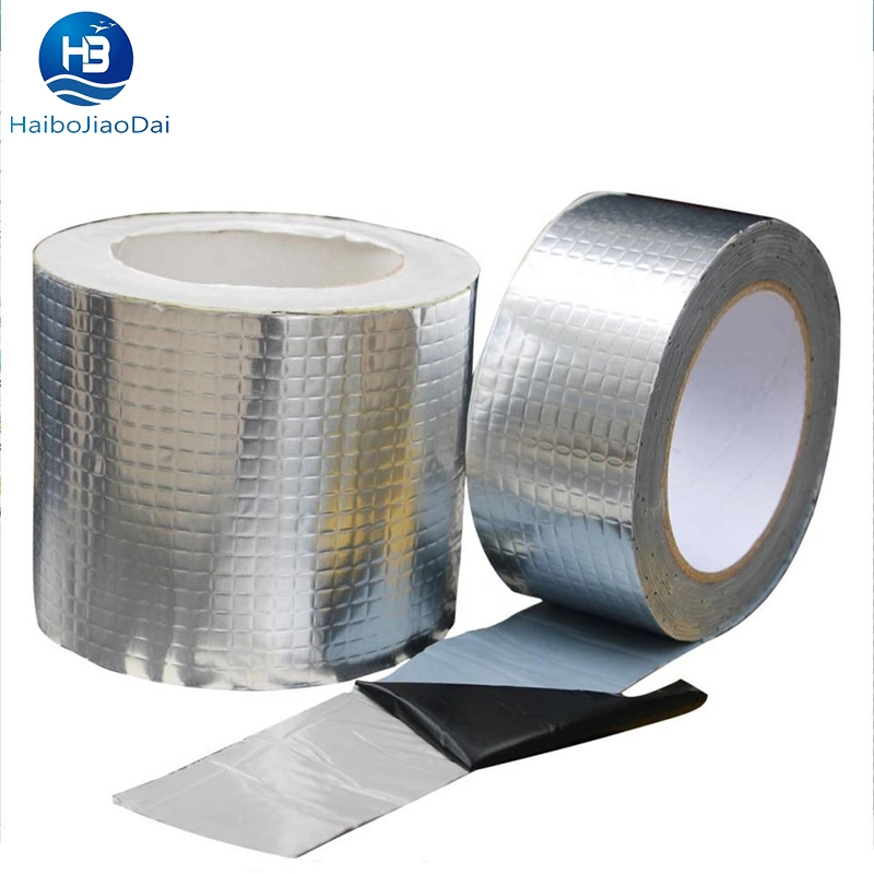 Reinforced Waterproof Aluminium Foil Adhesive Easy Operation Technology Building and Outdoor Leakage Tape with Water Resistance, Leak Tightness