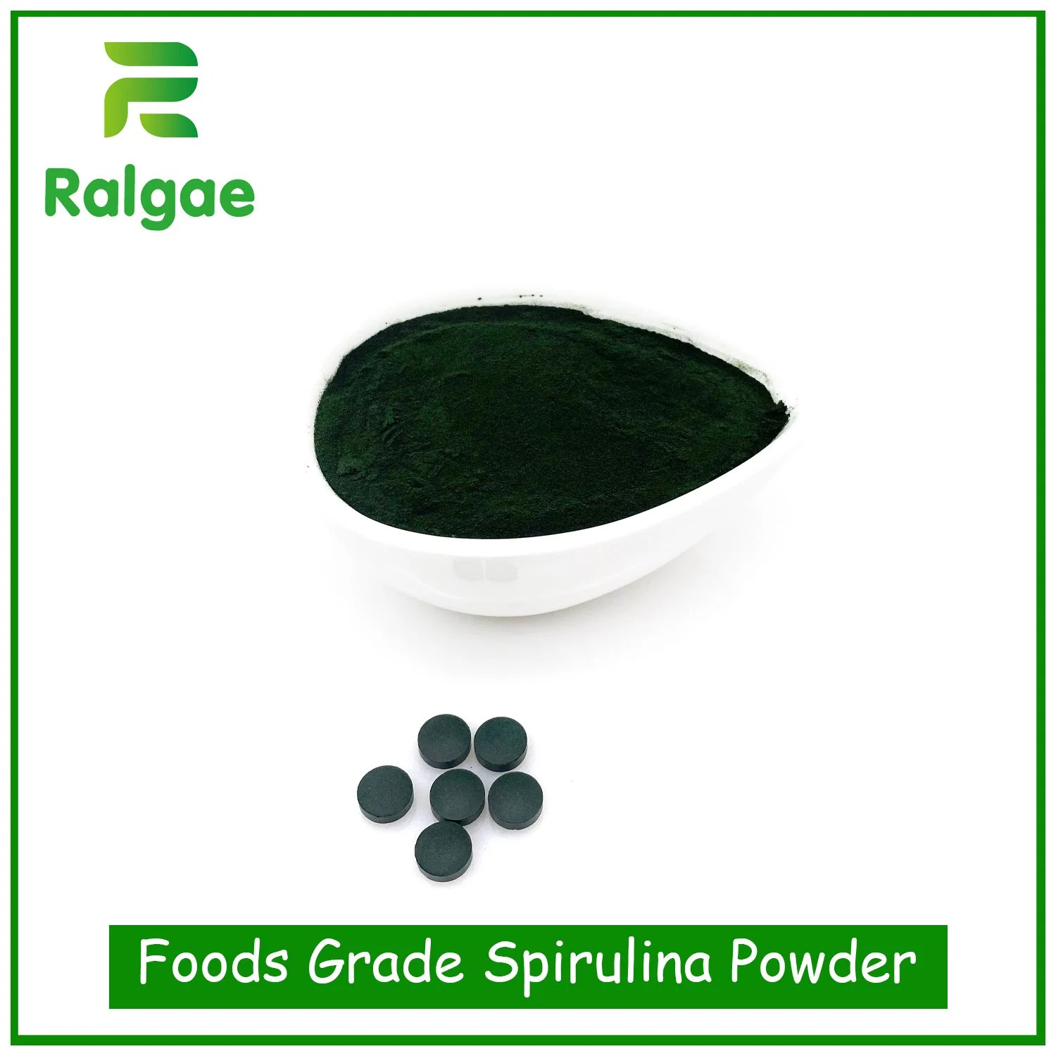 Natural Spirulina Foods Grade for Human Nutrition Supplement