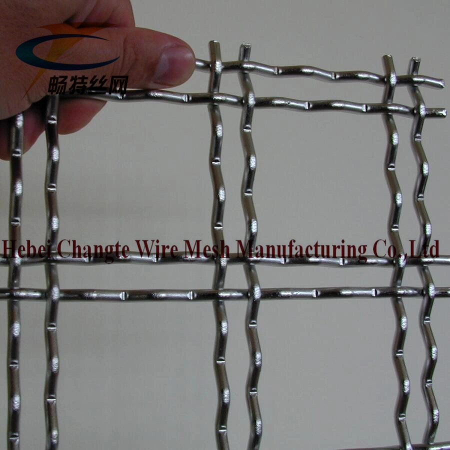 Plain Weave Stainless Steel Metal Vibrating Woven Screen Mesh