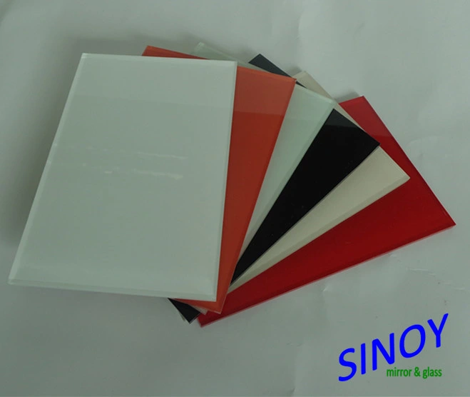 Hot! Shandong 5mm Glossy Lacquered Glass Back Painted Glass with Multiple Colors