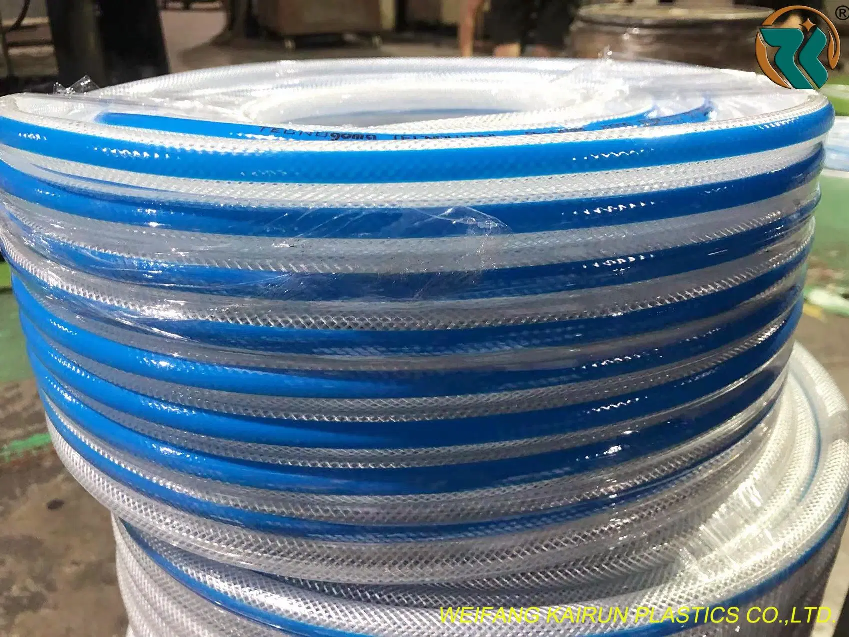 ISO Standard PVC Material ID 12 mm Irrigation Water Garden Reinforced Hose