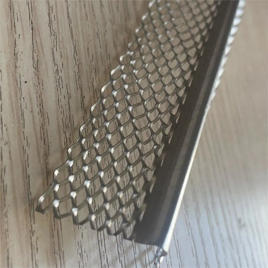 Galvanized Metal Big Hole Corner Net Protection Corner Guard Building Material for Safe Angle Bead