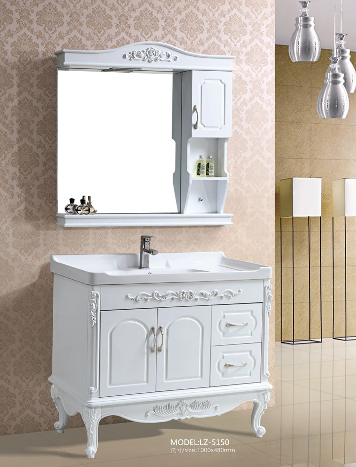 Chinese Products Wholesale/Supplier Bathroom Cabinet European Style Furniture