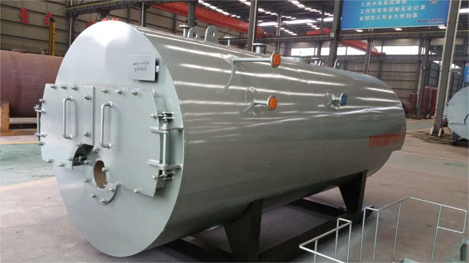 China Qualidade Three-Pass 97% eficiência térmica 8 T Tubo de incêndio de óleo pesado Assolador Petróleo Gás Natural da caldeira de vapor químico para a Indústria de Papel